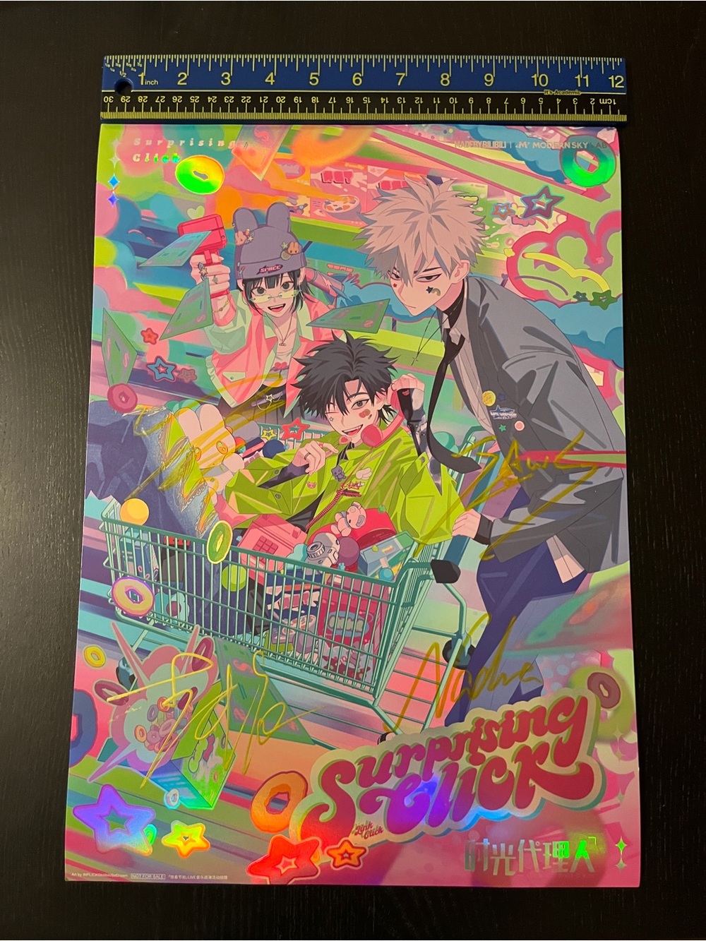 Surprising Click Anime Poster - Multi-Color - Picture 7 of 16